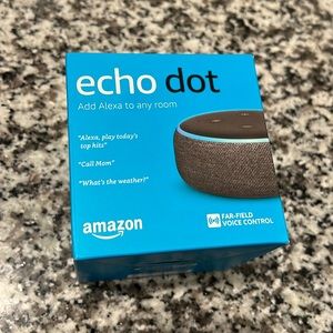 Unopened Amazon Echo Dot 3rd gen